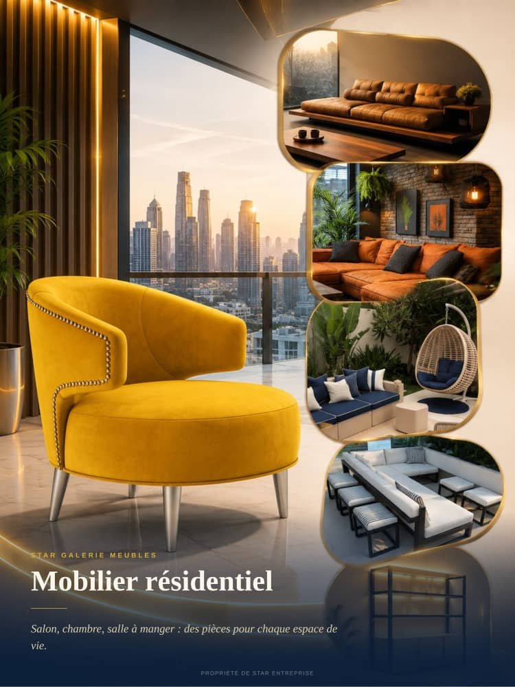 STAR GALERIE MEUBLES — Brochure Mobilier Résidentiel